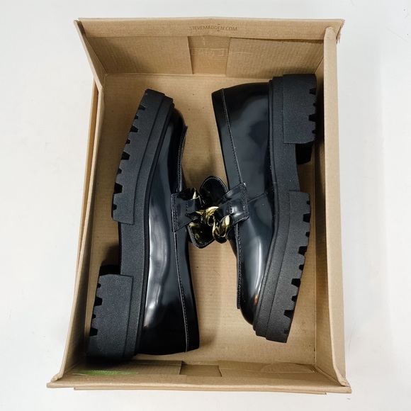 Steve Madden Makira Loafer Women’s 6 Black - Picture 11 of 14